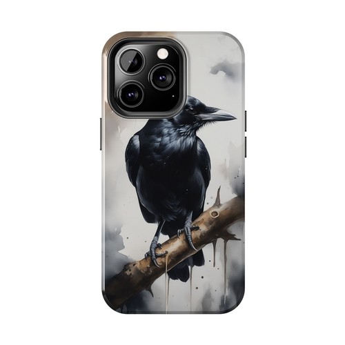 Crow Goth Handyhülle Gothic Handyhüllen Rabe Case iPhone Hülle Samsung Case - Bild 25 von 38