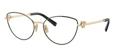 Tiffany Co. Reading Glasses TF 1159-B 6164 54-17 Black Gold Frames Readers