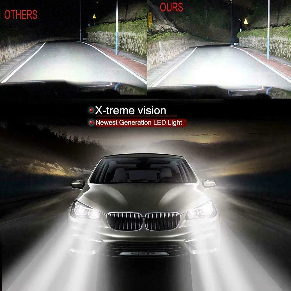 Para International 4100 4200 4300 4400 8500 8600 -2X Bombilla Faro LED Foto 4 de 4