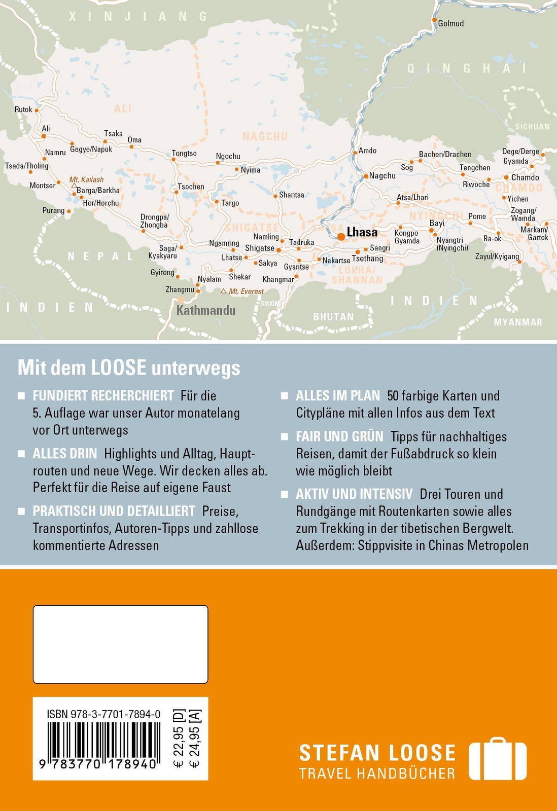 Thumbnail - Stefan Loose Reiseführer Tibet | Oliver Fülling | Taschenbuch | 396 S.