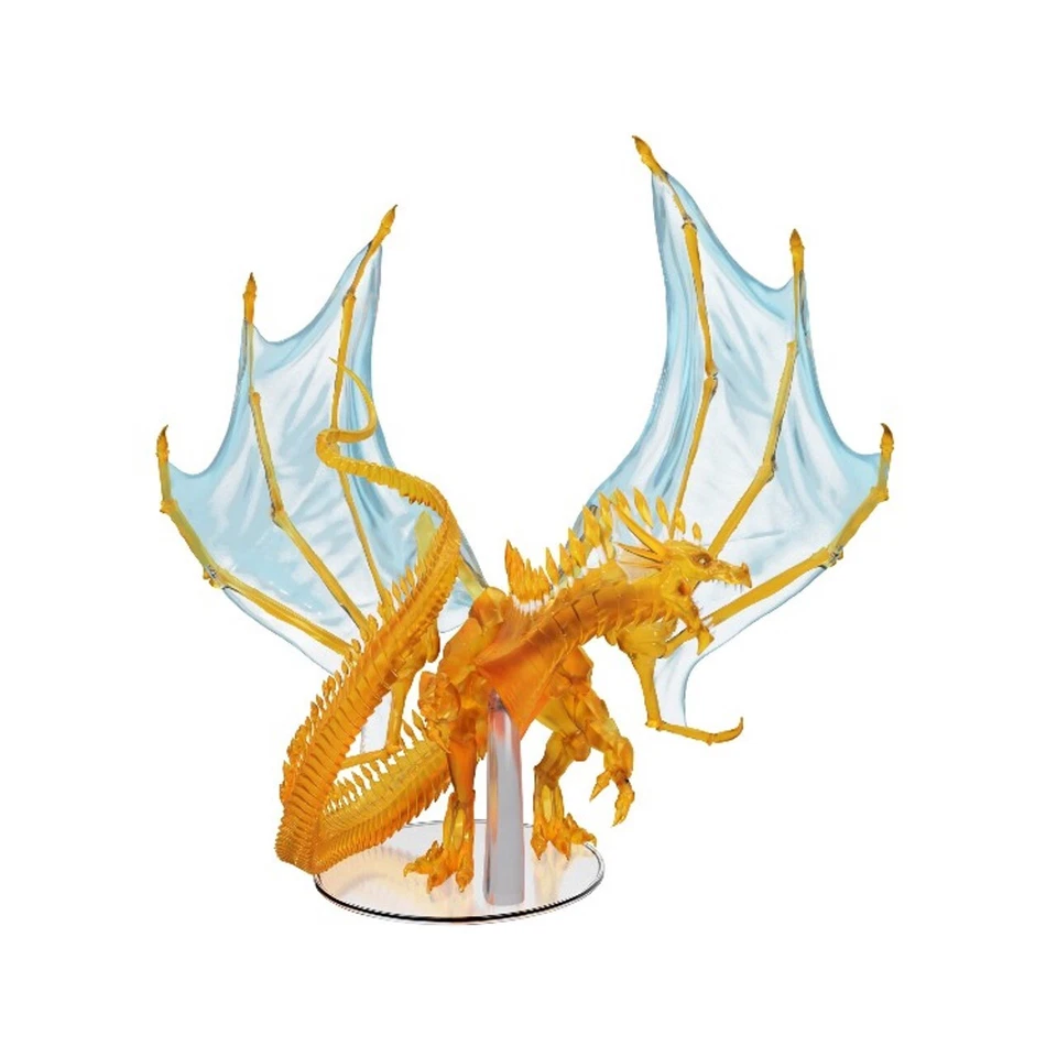 Adult Topaz Dragon Icons of the Realms Premium Painted Miniatures D&D
