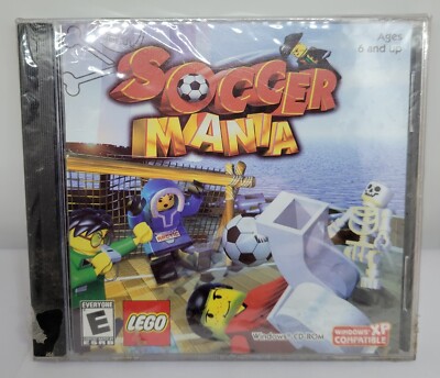 New Sealed PC Game Lego Soccer Mania - Complete in Jewel Case