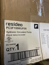 Resideo PC3F1558IUF00/U AquaPUMP 3-Speed Hydronic Circulating Pump, 15 gpm