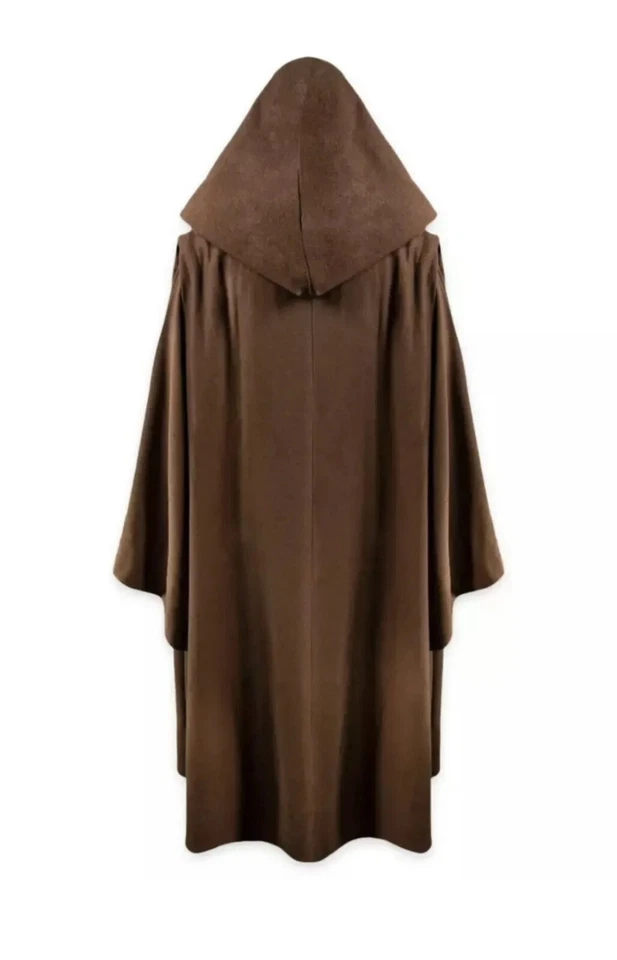 Disfraz de Disfraz Star Wars Galaxy's Edge JEDI ROBE Adulto LG/XL MARRÓN ~ ¡TOTALMENTE NUEVO! Foto 3 de 4