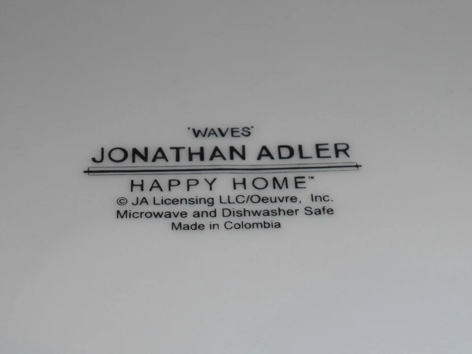 4 PLATOS DE CENA JONATHAN ADLER HAPPY HOME Foto 2 de 4