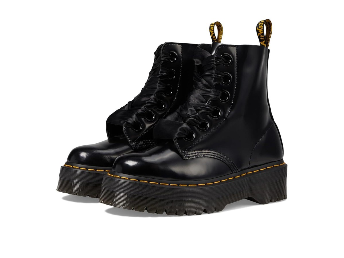 Dr.Martens レースアップブーツ MOLLY QUAD RETRO Woman's Boots Dr. Martens Molly Quad Retro | eBay