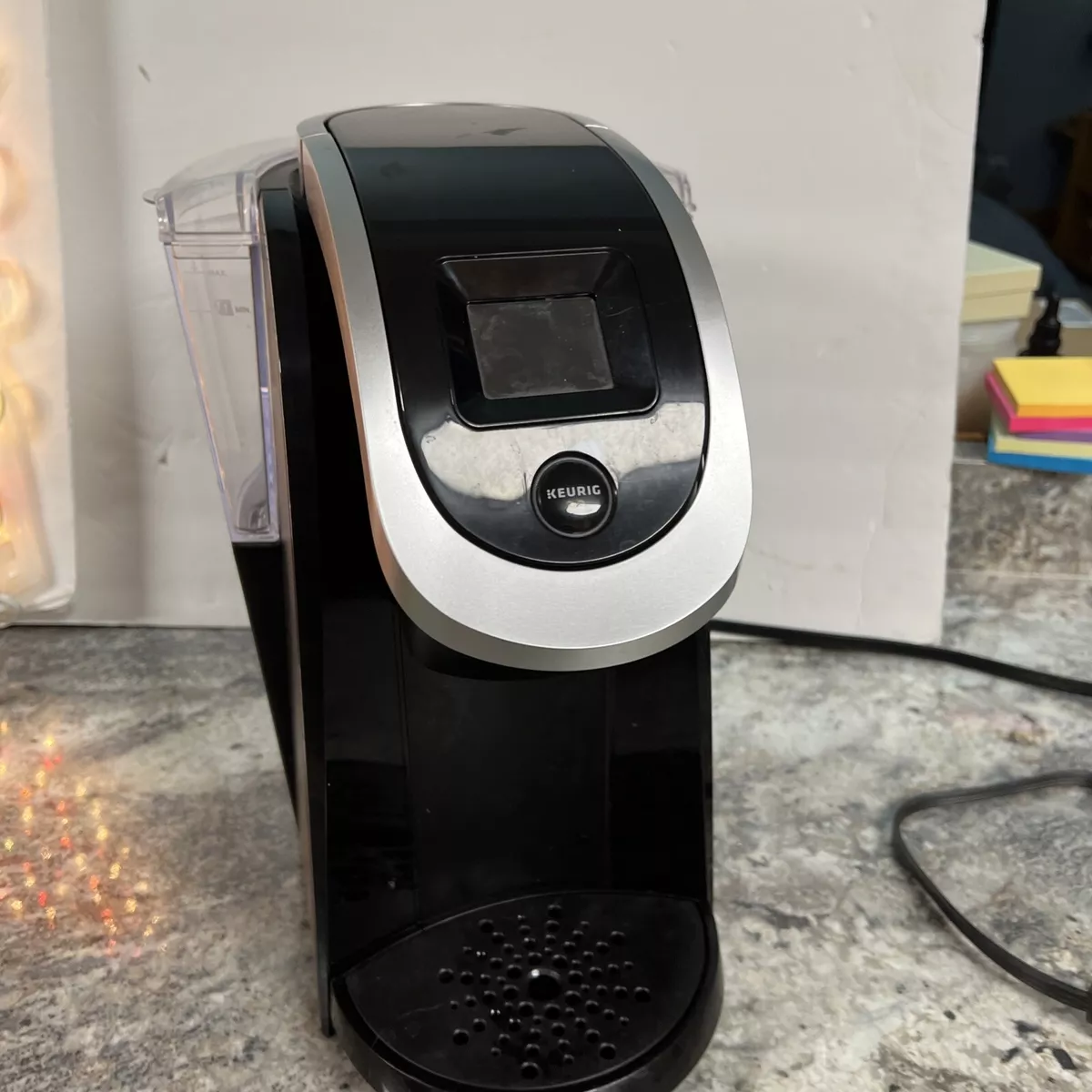 Keurig 2.0 Single Serve Coffee Maker Model K2.0 200 Black Tested