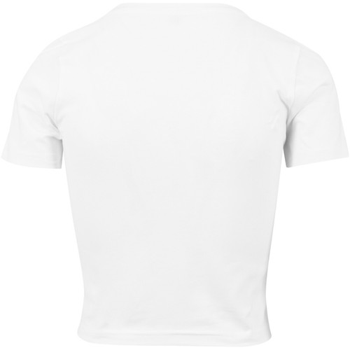 MissTee T-Shirt Muah Cropped Tee bauchfrei Mund Ladies Baumwolle Jersey Damen - Picture 12 of 12
