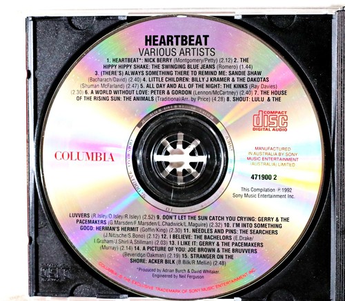 Various - Heartbeat & Heartbeat 2 (Music From The ... (CD 1995) 2 - Picture 3 of 6