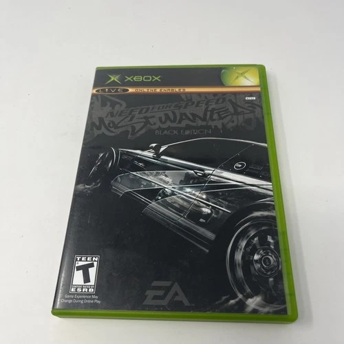 Need for Speed: Most Wanted Black Edition (Microsoft Xbox, 2005) 2 Discs CIB