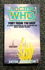 DOCTOR WHO FURY FROM THE DEEP - Target Book - 1st Edition (1986) - Nr Mint