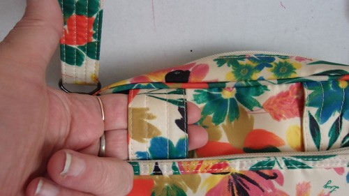 Bolso Bandolera Lug Carousel XL Multicolor Floral RFID Bloqueo Viaje - Imagen 9 de 11