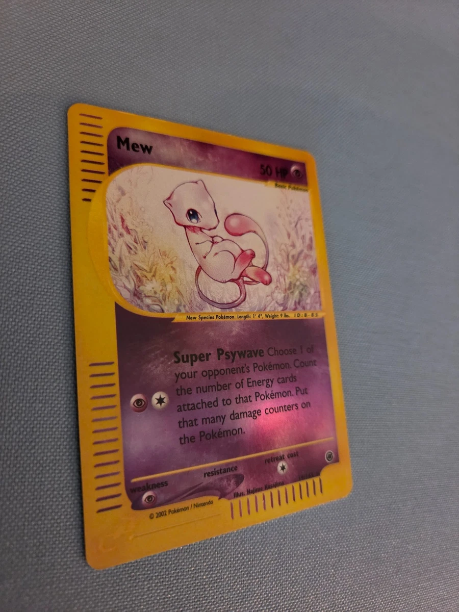 Pokémon Mew Pokémon TCG Expedition Base Set Individual Collectible