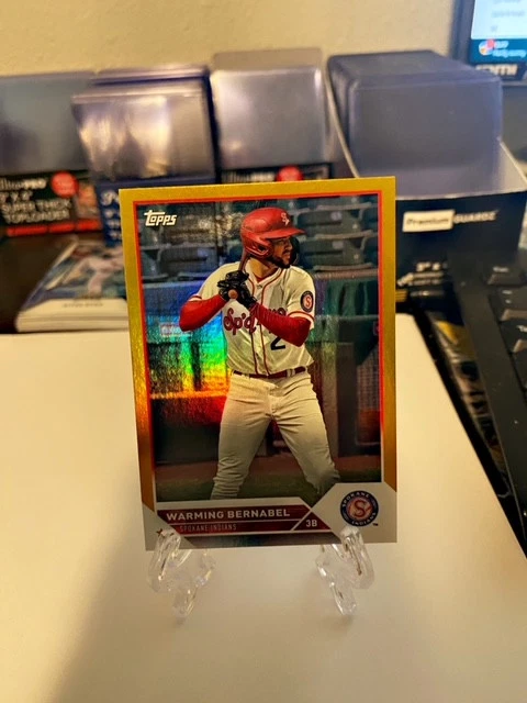 Warming Bernabel 2023 Topps Pro Debut Gold Foil /50 RC Rockies