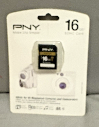 PNY - 16GB - SDHC Card - New - Picture 1 of 2