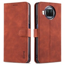 AZNS Skin Feel Calf Texture Horizontal Flip Leather Case with Card Slots & Holde