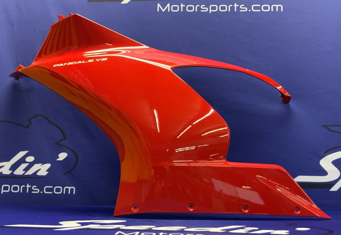 Ducati Left Upper Fairing (Ducati Red) Panigale V2 2020-2025 OEM 4801A871AB-1