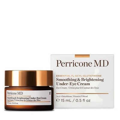 Perricone MD Smoothing & Brightening Under Eye Cream 0.5 oz Fx Acyl-Glutathione
