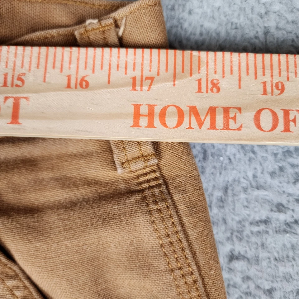 Pantalones Carhartt Para Hombre 34x34 Marrón Doble Rodilla Relajado Recto Ropa de Trabajo Foto 4 de 4