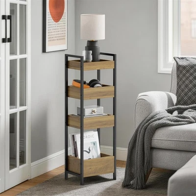 SoBuy Badezimmerschrank mit stabilen Regalen schmaler Nischenschrank FRG226-H-F - Bild 1 von 4