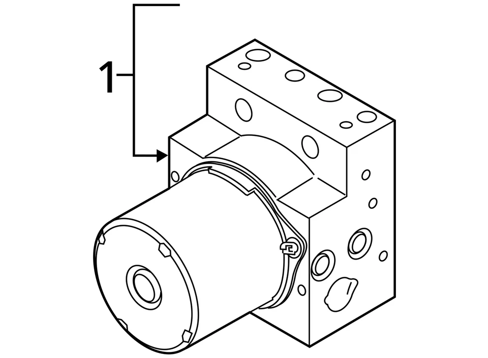 Conjunto de piezas de freno antibloqueo con crucero adaptativo para BMW 640i 20590 12-19 Foto 4 de 4