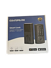 Smart Lock Dead Bolt Fingerprint Number Code Locking Golspark Auto Locking