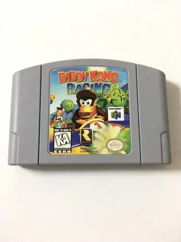 DIDDY KONG RACING 64 Games for Nintendo N64 US Version Free USA Shipping
