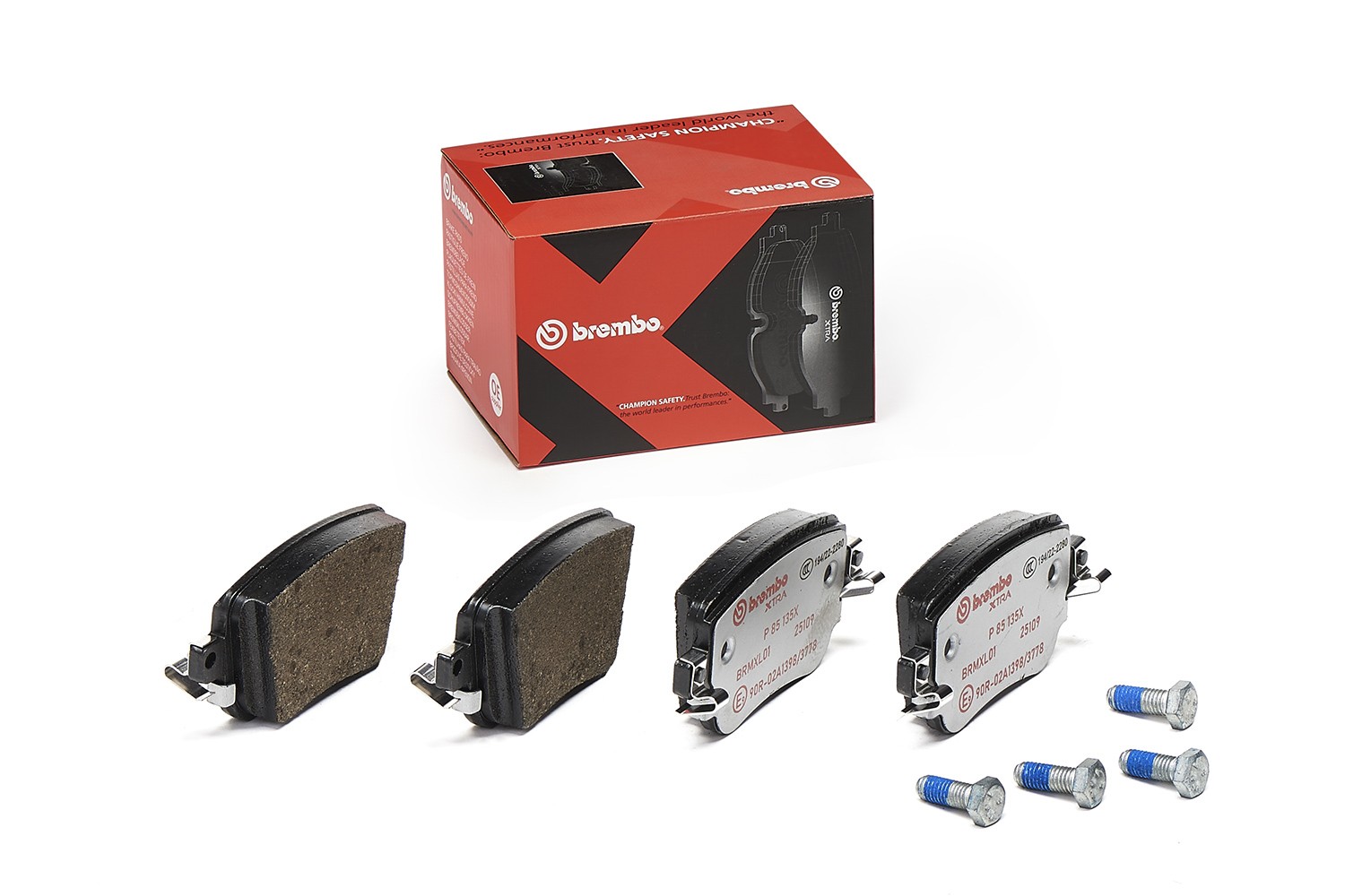 Brake Pads Set fits SKODA OCTAVIA Mk3 1.5 Rear 17 to 20 Brembo 2K5698451A New - Image 50