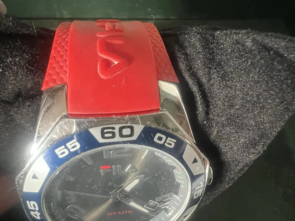 Reloj Hombre FILA FA0831 Resistencia al Agua 5 ATM Estuche Gran Tamaño 42 Mm Foto 4 de 4