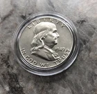 1949 SILVER FRANKLIN HALF DOLLAR.  CHOICE BU CONDITION !!!!