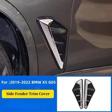 Car Trim Accessories Side Wing Air Flow Fender Vent Cover 2PCS For BMW X5 G05 US