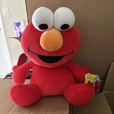 Sesame Street Weighted Comfort Plush Elmo New With Tags 