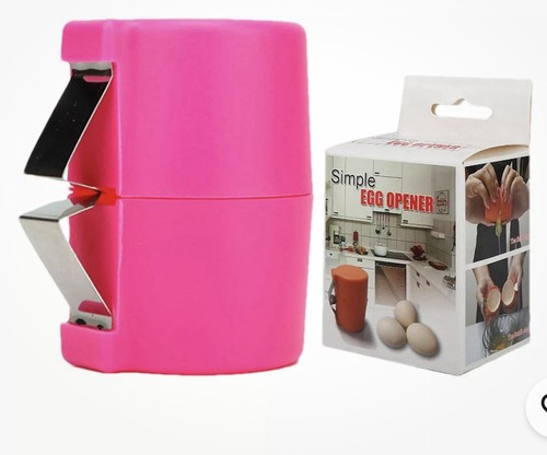 Egg Shell Opener With Color Box Kitchen Tool Portable Egg Opener Shell Remover -