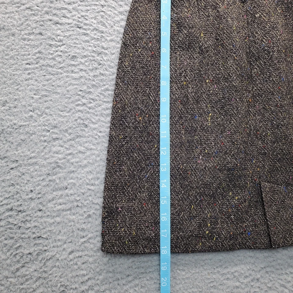 Falda Limited America Línea A Mujer Talla 4 Multi Tweed Forrada Ventilada Cremallera Trasera Foto 3 de 4