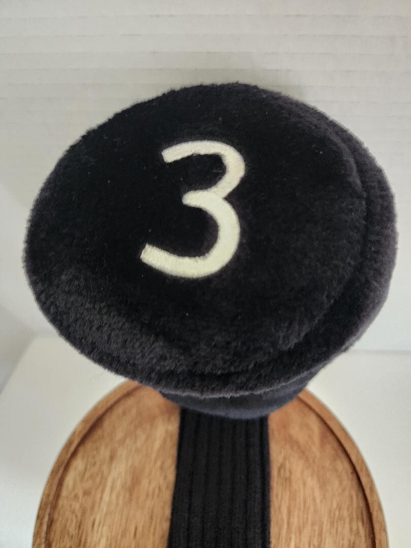 Golf Club Wood Head Cover Ram Red Circle Cover Sock Style Ram #3 Club Cover