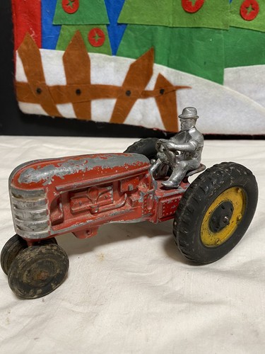 hubley cast iron massey harris tractor - Picture 2 of 6