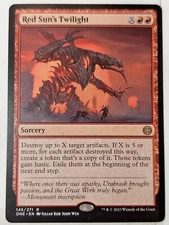 Red Sun's Twilight - Phyrexia: All Will Be One - Magic the Gathering MTG Nice!