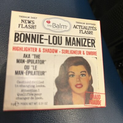 TheBalm Cosmetics Bonnie-Lou Manizer Highlighter And Shadow Neu, Originalverpackt *selten*