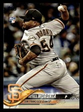 2018 Topps #519 Reyes Moronta Rookie Card San Francisco Giants