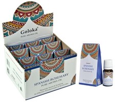 Goloka Aroma Oil 10ml 1/3 fl oz Bottle - Spanish Rosemary