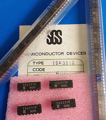 Circuit Intégré TDA3310 - 5 Transistors NPN Array, DIP14, Neuf Sous Emballage