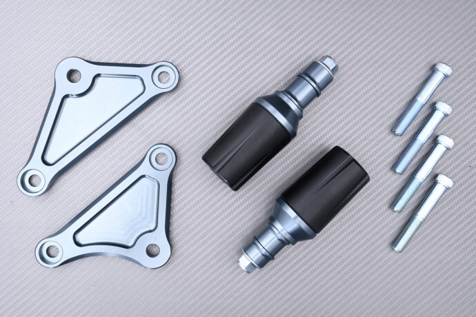 Protection anticaïda en titane pour Suzuki GSX-S 1000 GT 2022-2024 - Finition Premium
