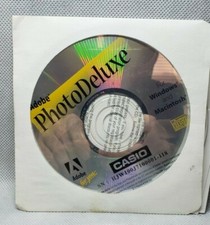 Adobe Photo Deluxe Macintosh Windows 1996 CD EUC