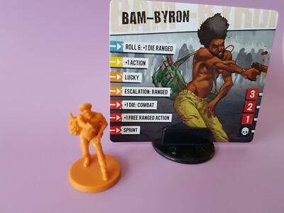 Zombicide 2nd Edition - Survivor BAM-BYRON  - Kickstarter Exclusive 
