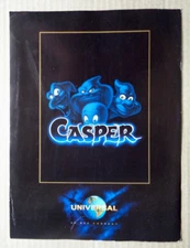 CASPER 1995 Premiere Program Credit Sheet Christina Ricci