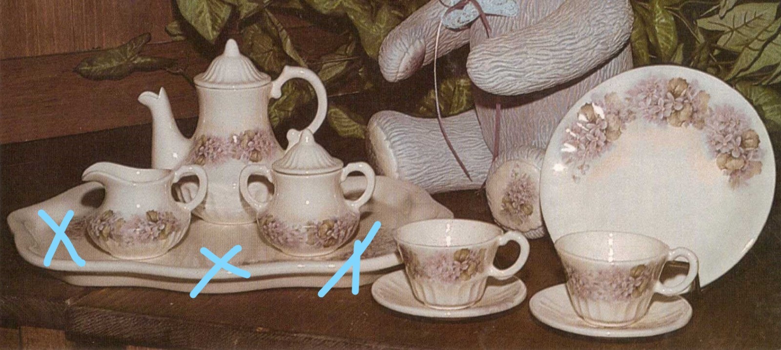 *Booth Ceramic Bisque Child's Tea Set Ready to Paint* | eBay