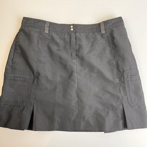 Izod Performx Golf Skirt Skort Women's 10 Tennis Pickleball Black Athletic - Picture 13 of 13