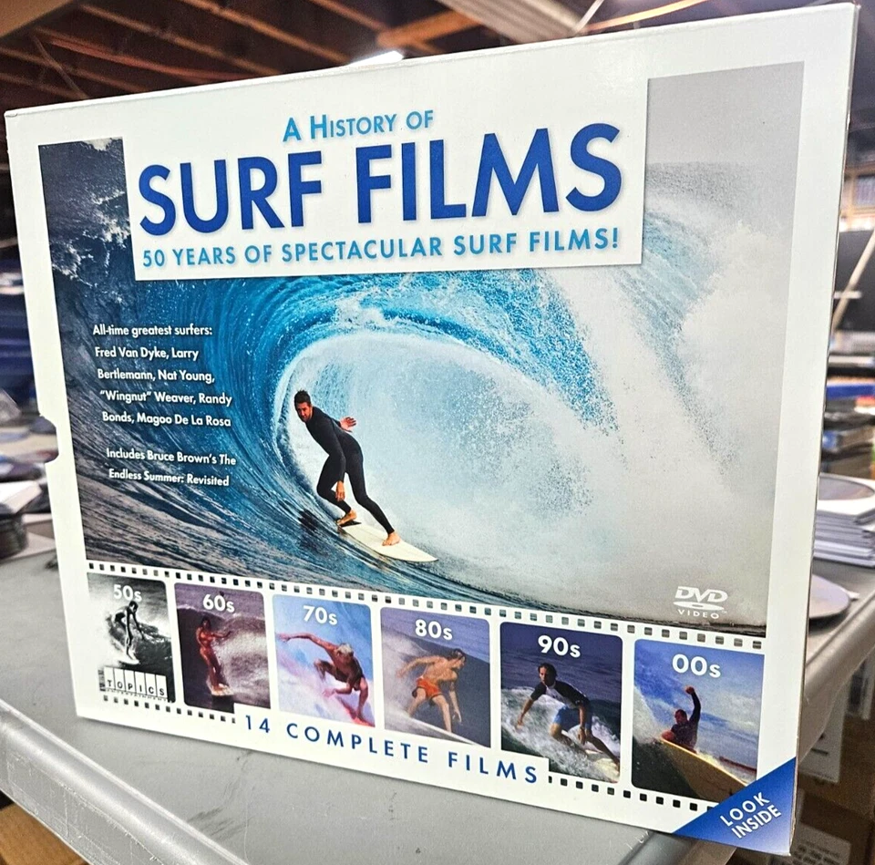 A History of Surf Films 50 Years 12 DISC BOX SET (DVD) BRAND NEW!!! - Image 3 of 4