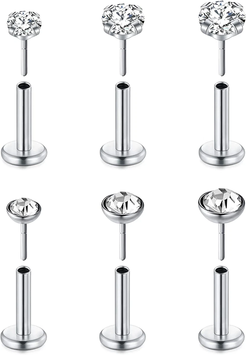 Flat bottom on sale nose stud