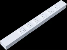 16" 6-Outlet Hardwired Power Strip, EPS-H01606NVW
